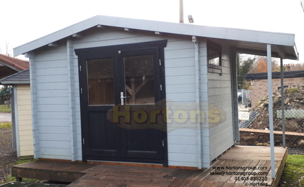 35mm Kendal 4.5m x 2.5m Log Cabin - Click Image to Close